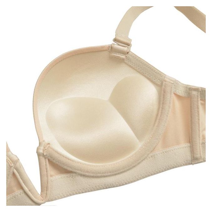 Generic Vgplay Deep Plunge Women Bra Thick Padded Low-Cut Bras For Women  Push Up Underwear Clear Straps Bra For Wedding Dress V Shape @ Best Price  Online