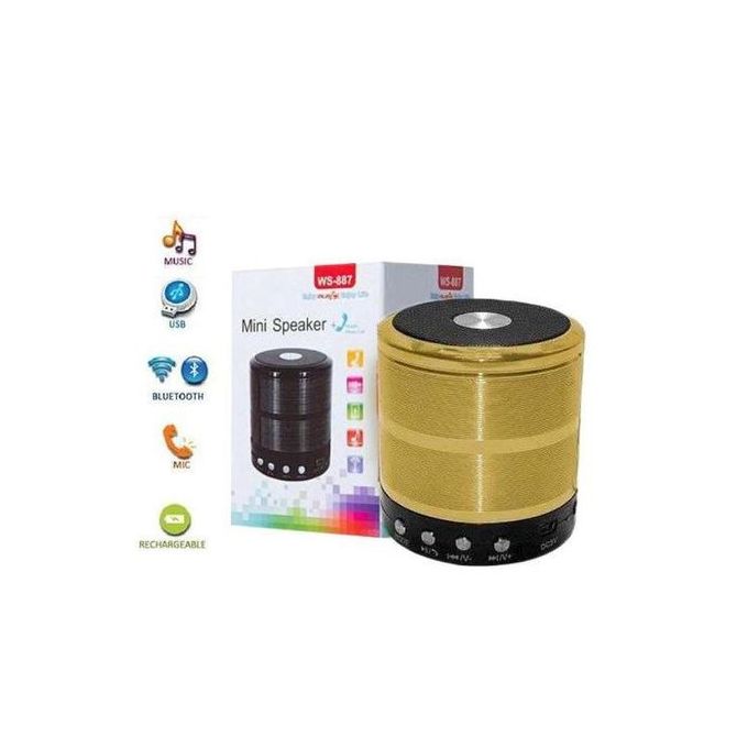 Wster Ws887 Mini Bluetooth Speakers With Mp3and Fm Radio Best Price Online Jumia Kenya