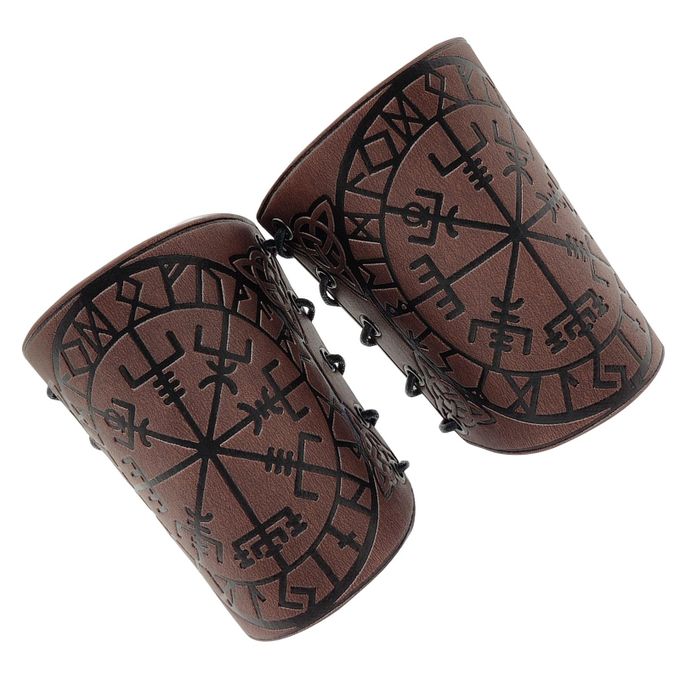Generic Medieval Arm Bracers Adjustable Strap For