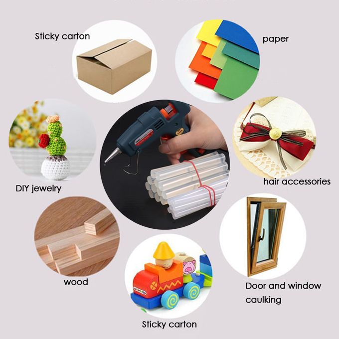 FOSKA Hot Glue Gun + 12 Glue Sticks Best Price Online Jumia Kenya