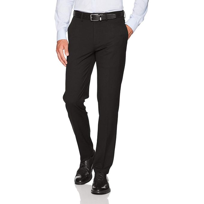 Fashion Official Trouser Pant -Black-Slim Fit Office Wear Men @ Best ...