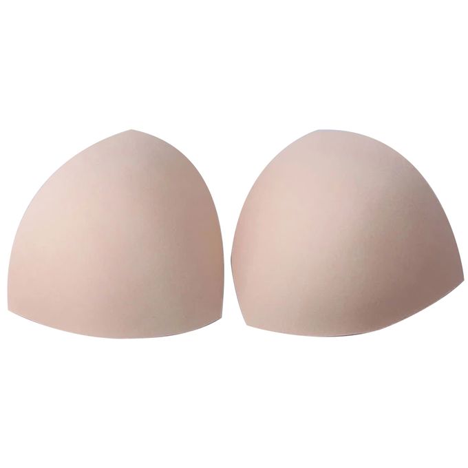 Coiry Bra Pad Inserts 3 Pairs Push Up Breast Enhancer Cups for Women  (Triangle) 