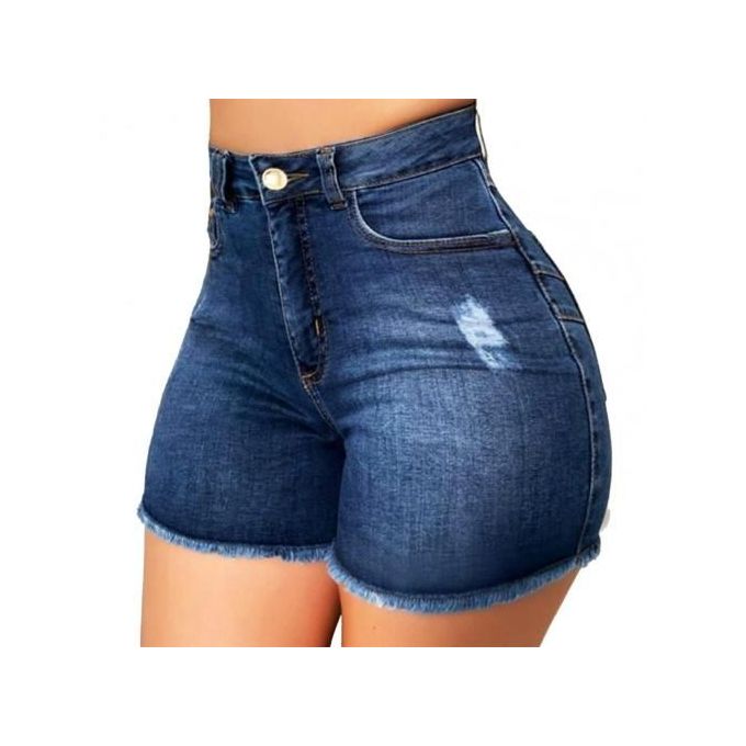 KIJBLAE Womens Hole Skinny Shorts Jeans Summer Fashion Short Pants Hole  Workout Pants for Ladies 2023 Slimming Skinny Pants Pockets Button Mid  Waist Blue XL 