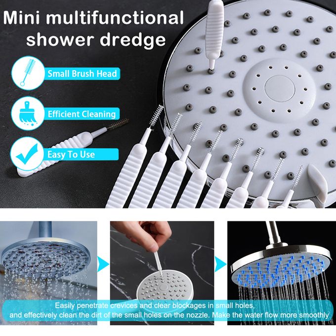 10PCS Shower Head Cleaning Brush Washing Anti-clogging Small Brush Pore Gap Cleaning  Brush For Kitchen Toilet Phone Hole - AliExpress