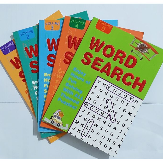 Word Search Puzzle Brain Game Hidden Crossword Book Game