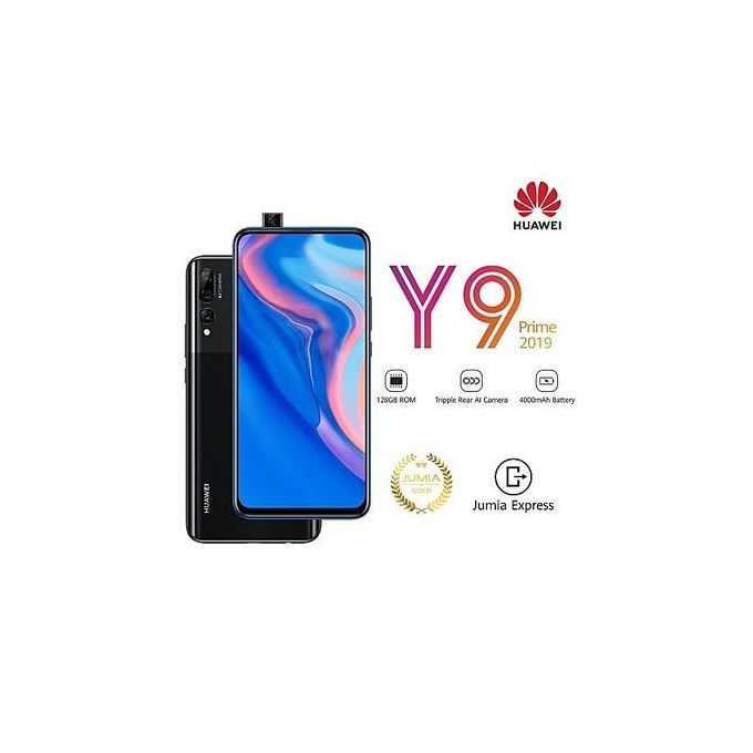 Huawei Y9 Prime 19 6 59 128gb 4gb Dual Sim Midnight Black Best Price Online Jumia Kenya