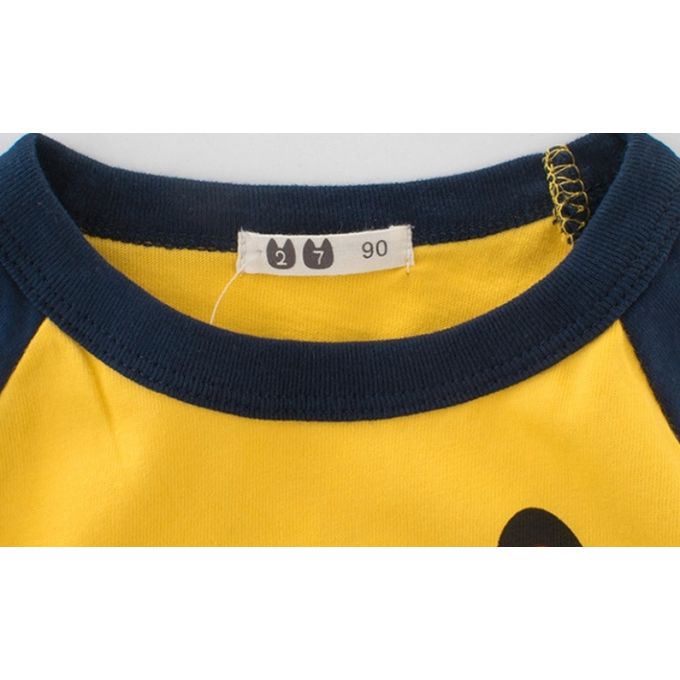 product_image_name-Fashion-Boys Yellow-blue 2-Colour Tee (1-10yrs) - Car Print-3
