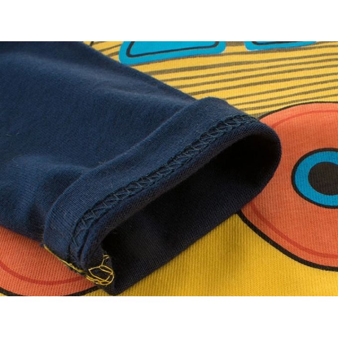 product_image_name-Fashion-Boys Yellow-blue 2-Colour Tee (1-10yrs) - Car Print-4