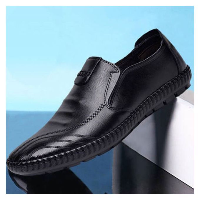 Fashion Official Leather Black Shoes 