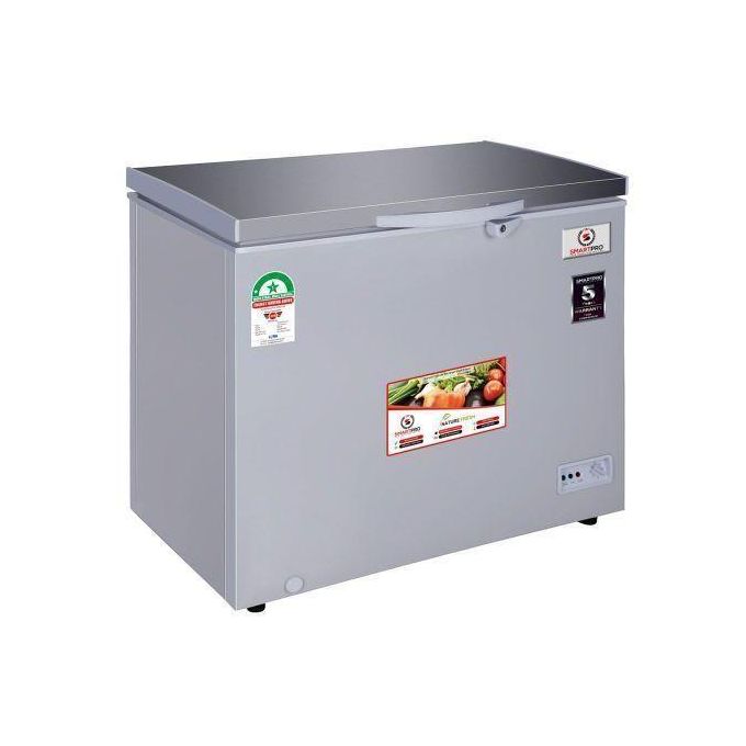 Smart Pro 340L Chest Freezer with Adjustable Thermostat , Spacious ...