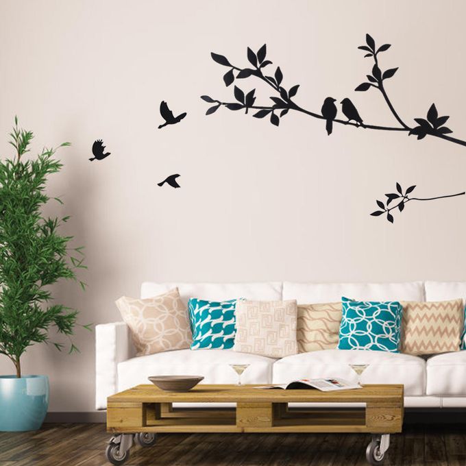 Black Wall Stickers For Bedroom - Elizabeth