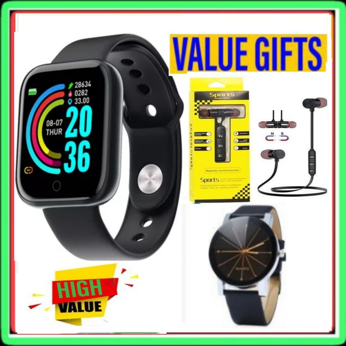 Smart watch y68 2025 price