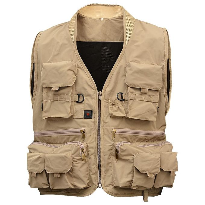 Generic Men's Casual Outdoor Detachable Multifunctional Fishing Vest Travel  Pography @ Best Price Online