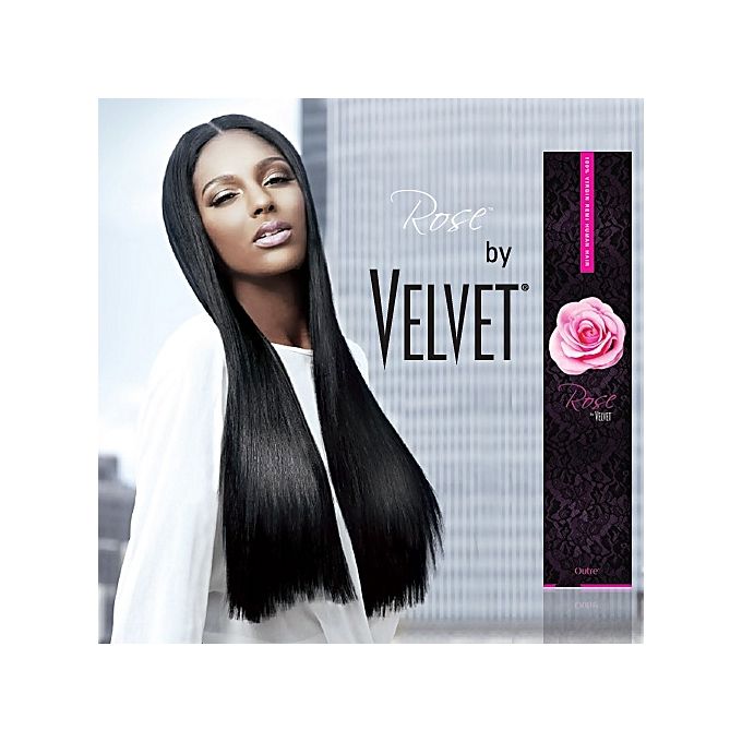 Outre Outre Velvet 100 Virgin Remi Human Hair Yaki Rose Best