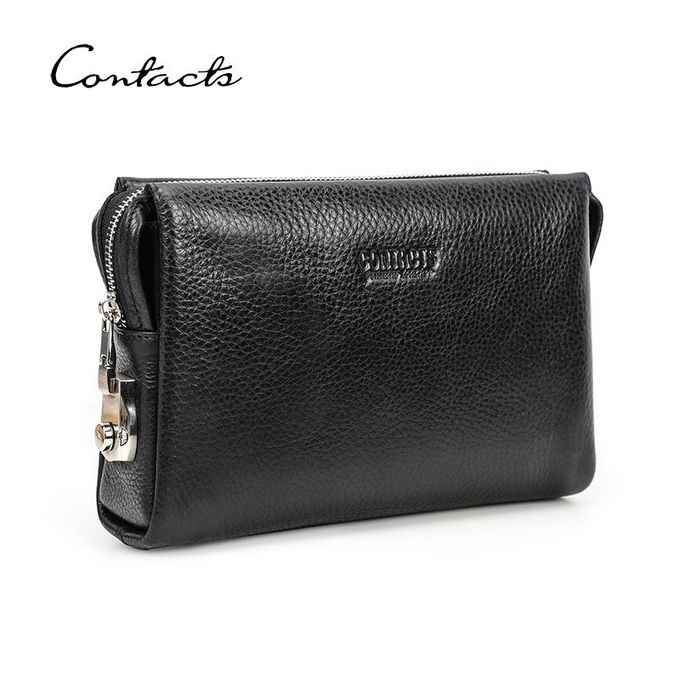 CONTACT S Men Clutch Bags Genuine Leather Casual Male Handbags Brand Business Messengers Best Price Online Jumia Kenya