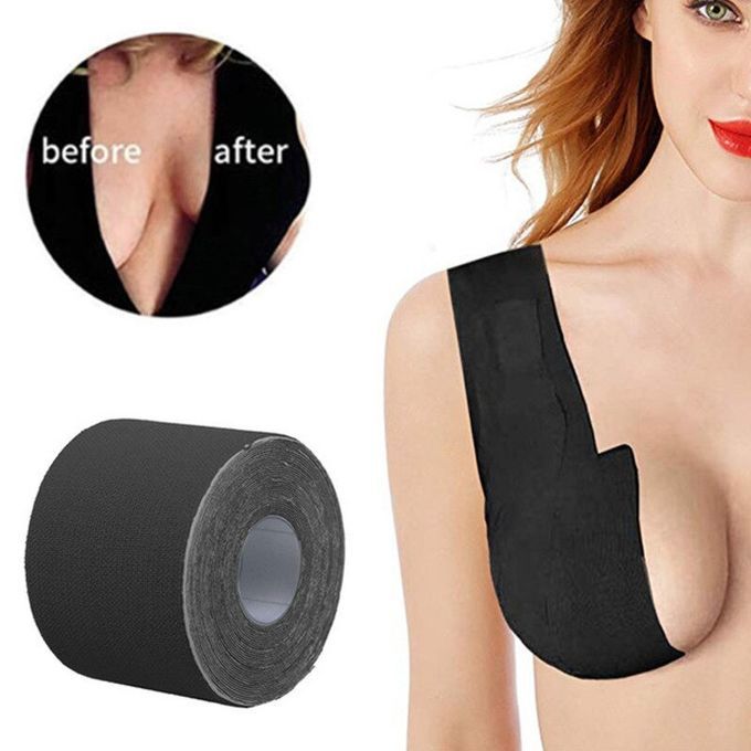 Fashion Booby Tape, Breast Tape, Push Up Bra _Black @ Best Price