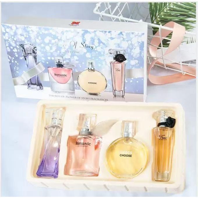Fashion 4-Piece Women's Perfume Gift Set - Light Woody