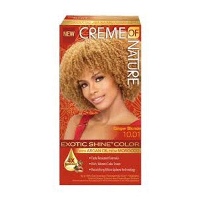 Creme Of Nature HAIR RICH COLOR DYE (10.01) GINGER BLONDE ...