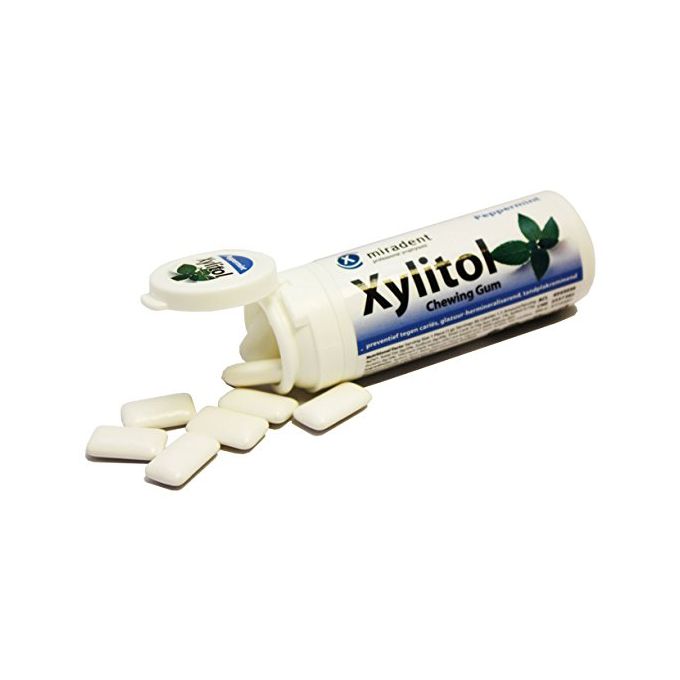 MIRADENT XYLITOL CHEWING GUM CANNELLE BTE 30 - Para Casa