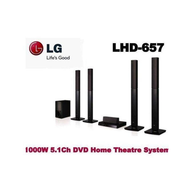 LG LHD-657- 1000W 5.1Ch DVD Home Theatre System-4 Tall