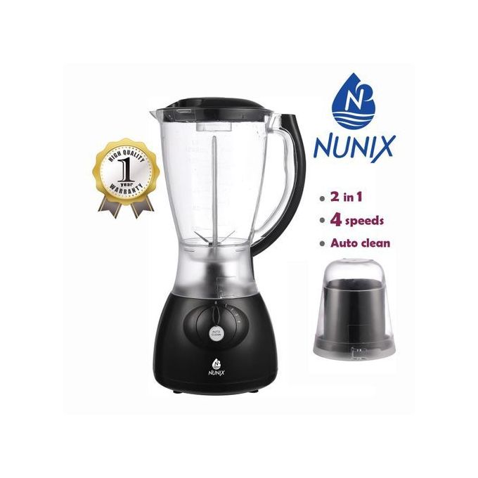 Nunix 2 in 1 blender with glass jars at Ksh.3,500 Call/WhatsApp:079073