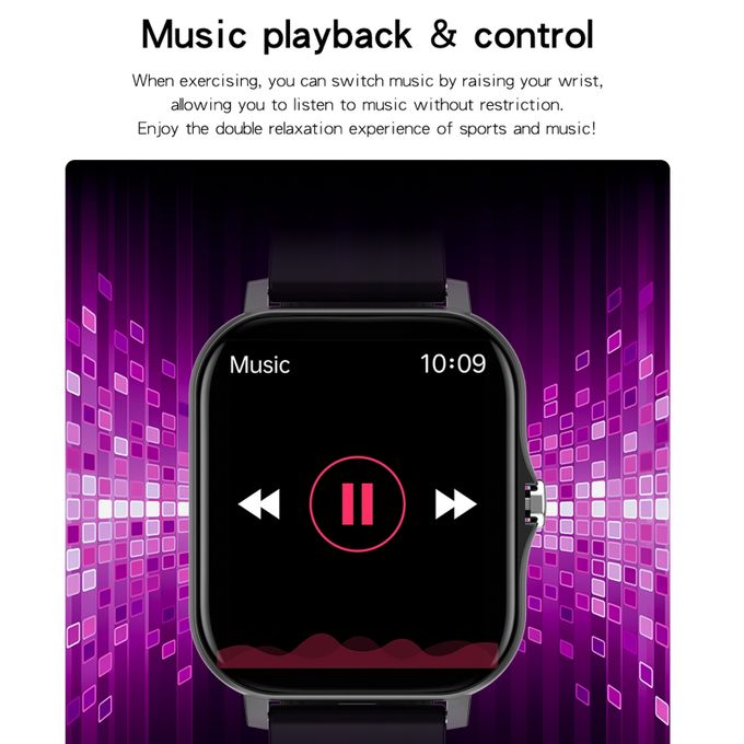 Generic GT20 1.69 Inch TFT Screen IP67 Waterproof Smart Watch, Style