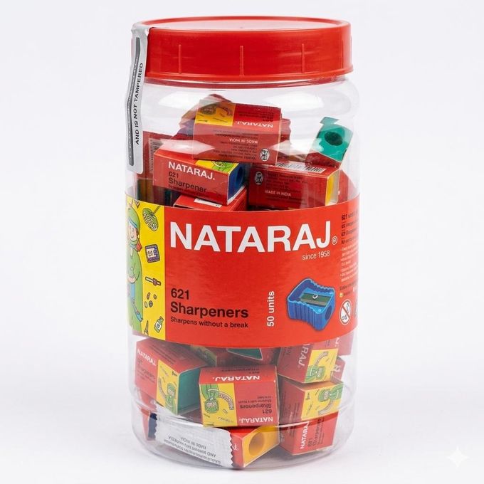 Nataraj Sharpeners Assorted color-50pcs