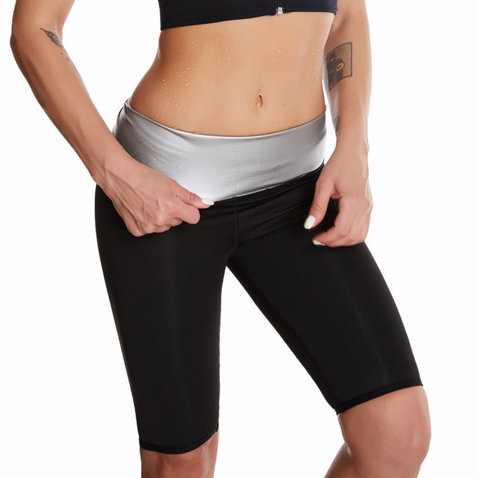 Fashion Body Shaper Pants Sauna Shapers Sweat Sauna Effect Slimming Pants  Shapewear Workout Gym Leggings Fitness High Waist Pants @ Best Price Online