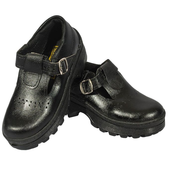 Fashion Buckled Girls Back To School Shoes Pure Leather @ Best Price ...