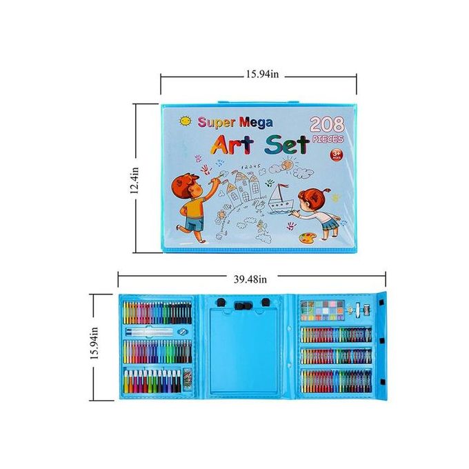 Generic Kids Coloring Set-208pieces @ Best Price Online