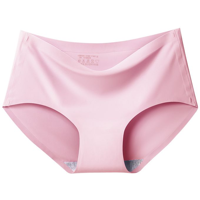 Women's Underwear High Waist Ice Silk Seamless Breathable Briefs Panties  Multipack Workout Underwear for Women, Hot Pink, X-Large : :  Clothing, Shoes & Accessories