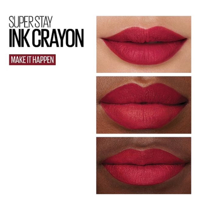 Maybelline New York Superstay Ink Crayon Matte Lipstick Make It Happen 55 Best Price Online Jumia Kenya