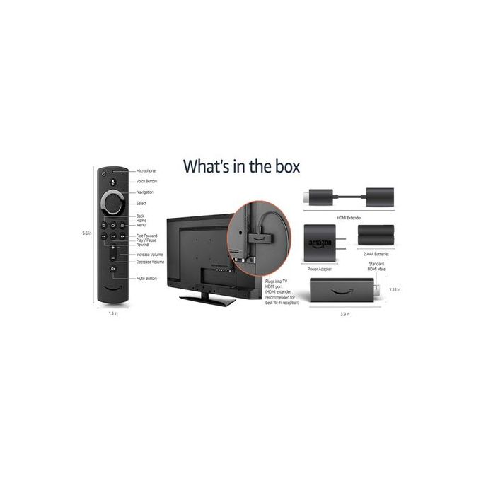 Amazon Plug Play Fire Stick With Alexa Voice Remote 3rd Generation Ultra High Definition 4k 3840 2160 Best Price Online Jumia Kenya
