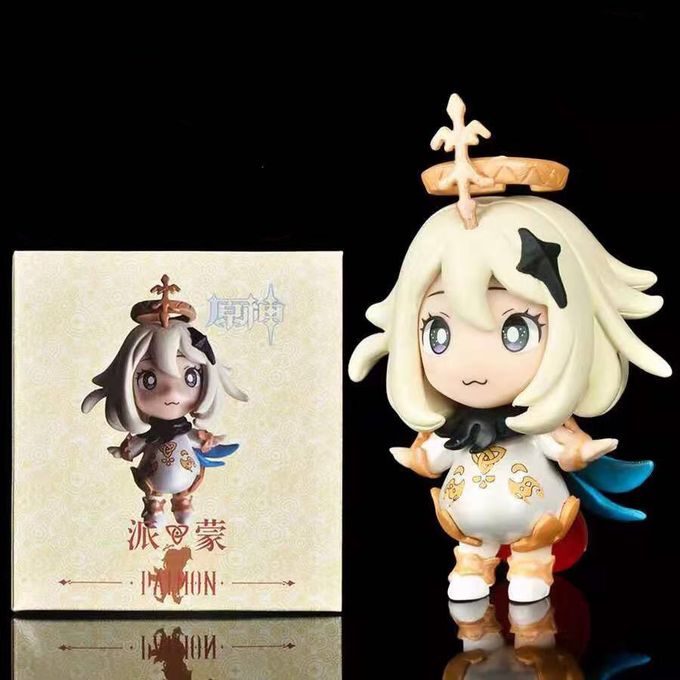 13cm Kawaii Sitting Posture Paimon Anime Action Figure Pvc Toys Cute  Genshin Impact Dolls Room Decor Birthday Xmas Gift For Boys - Action  Figures - AliExpress