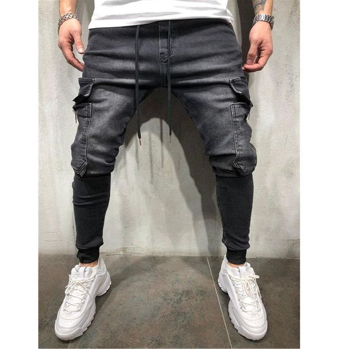 Generic Trousers Stretch Casual Men Jeans Men Straight Mens Denim Jeans   Male Stretch Pants  Best Price Online  Jumia Kenya