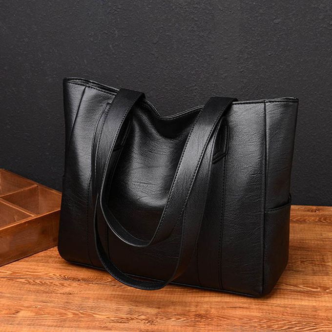 Women's Shoulder Bags & Messenger Bags :: Big Bag Women Pu Leather Handbag  Briefer Bag B White Large Capacity Luxury Tote Oer Bag Designer