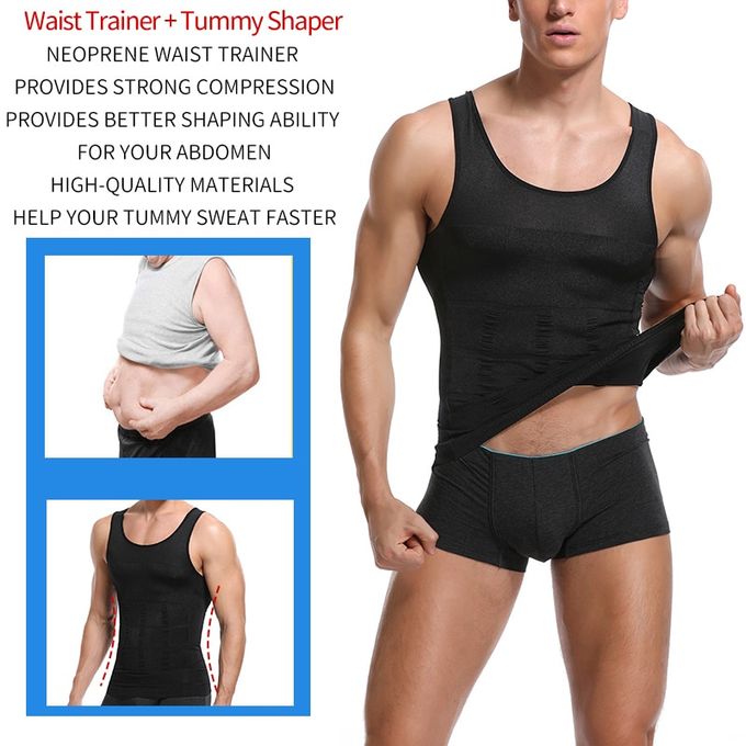 Fashion Mens Body Shaper Abs Abdomen Slimming Compression Shirts Belly  Reducing Shapewear Corset Top Fitness Hide Gynecomastia Underwear @ Best  Price Online