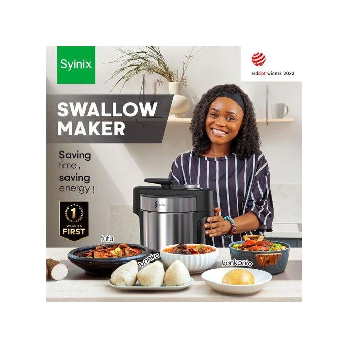 product_image_name-Synix-Fully Automatic Ugali Cooker Swallow Maker Pounding Machine-2