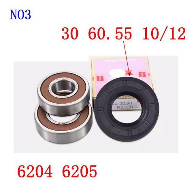 Generic For drum washing machine Water seal and bearings