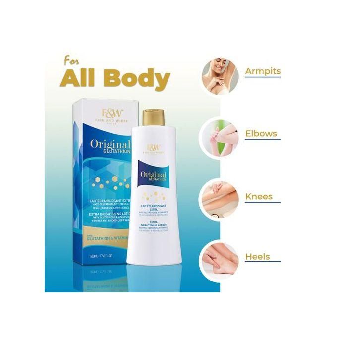 Fair & White Glutathione Extra Brightening Body Lotion @