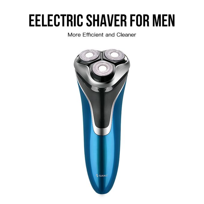 Sanz Electric Shaver Rechargeable Face