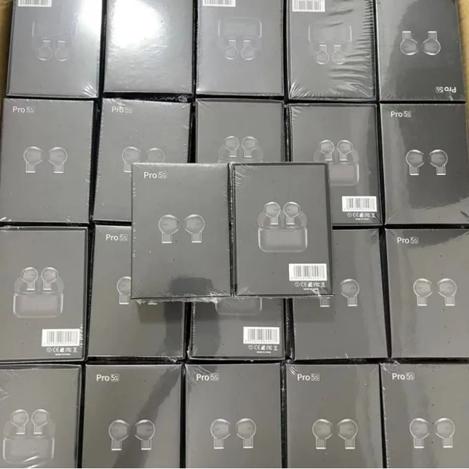 product_image_name-Generic-Pro 5s Airpods Twins Bluetooth Earbuds Original Pro 5s Airpods/Headphones/Earphones. Bluetooth V5.0 Earphone Touch Sensor True Stereo 10m Transmission Built In Mic Earbuds With Charging Case Sport Headset For All Bluetooth Devices-4