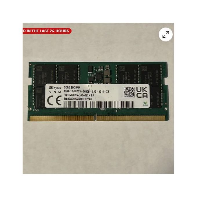 SK Hynix SK Hynix 16GB DDR5 SO-DIMM RAM PC5-5600B 262pin @ Best