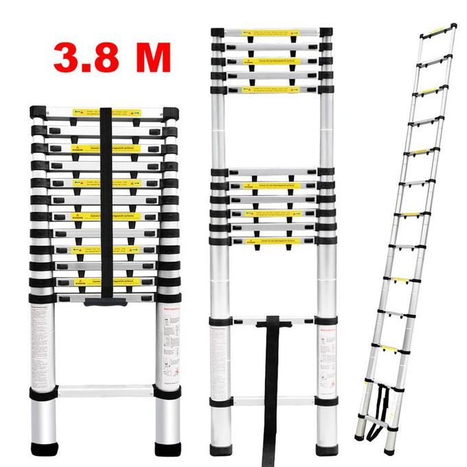 Finether 3.8 outlet m telescopic ladder