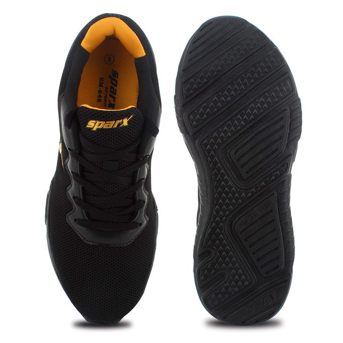 Sparx Men Shoes Sm 648 - Black/Gold 