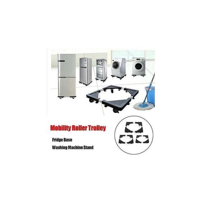 product_image_name-Generic-Big Adjustable Washing Machine / Fridge Mover Stand/Trolley-2
