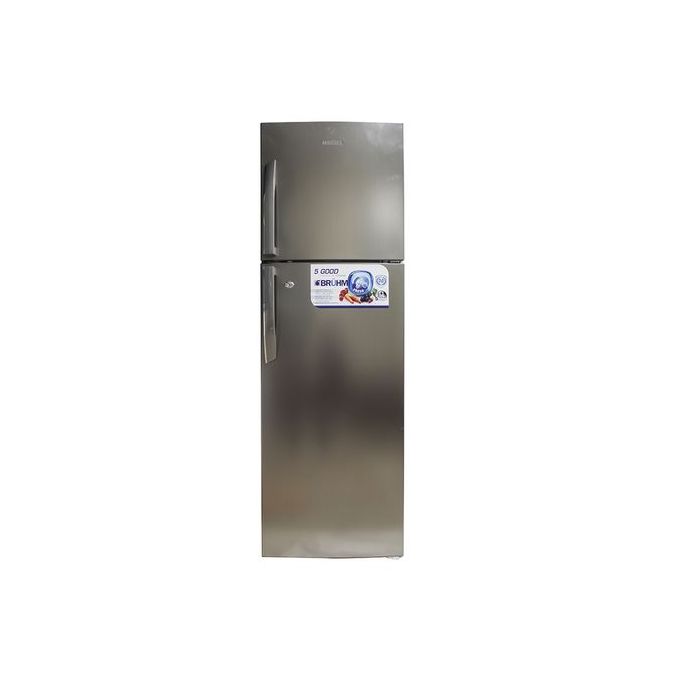 product_image_name-Bruhm-BRD 249TENI - Frost Free Refrigerators - 250 Ltr - (10.5 Cft) - Mettalic Grey-1