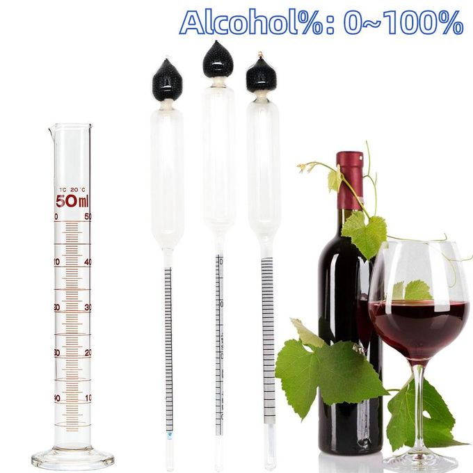 Alcohol Meter Alcoholmeter Alcohol Detector Alcohol Measuring Tool Alcohol  Tester Wine Hydrometer B