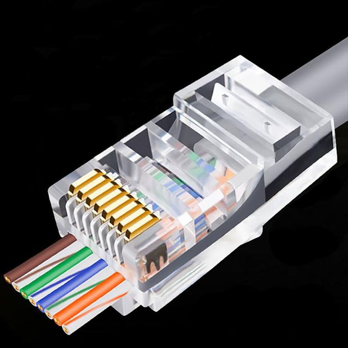 COC-7842372525001-Cable répartiteur Ethernet RJ45 Lan Socket