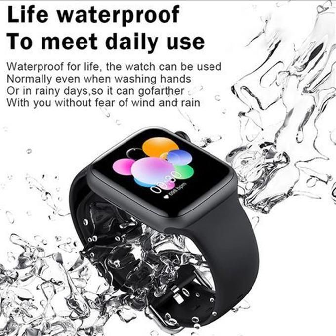 product_image_name-Smartwatch-Black Smart Watch T500 Men Ladies Watch For IOS Android-2